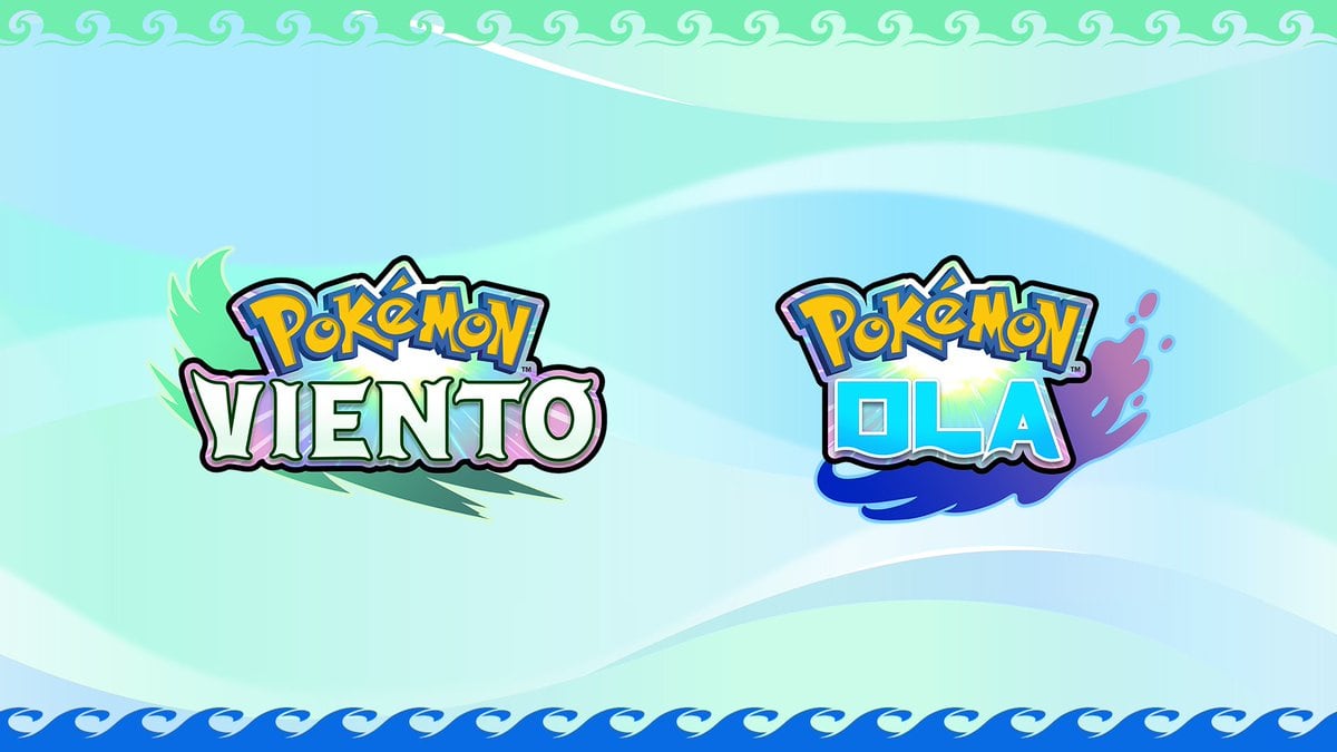 Nuevo Pokémon Viento y Ola llegará a Nintendo Switch 2 con los tres iniciales originales