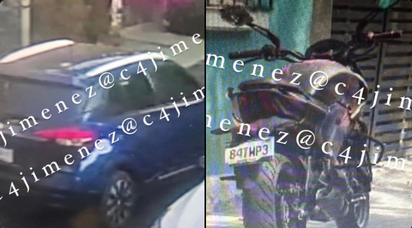 Vehículos presuntamente usados en asesinatos de Ximena Guzmán y José Muñoz
