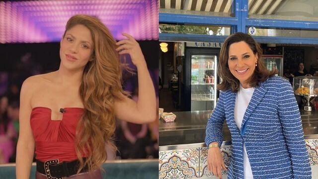 Shakira y María Elvira Salazar