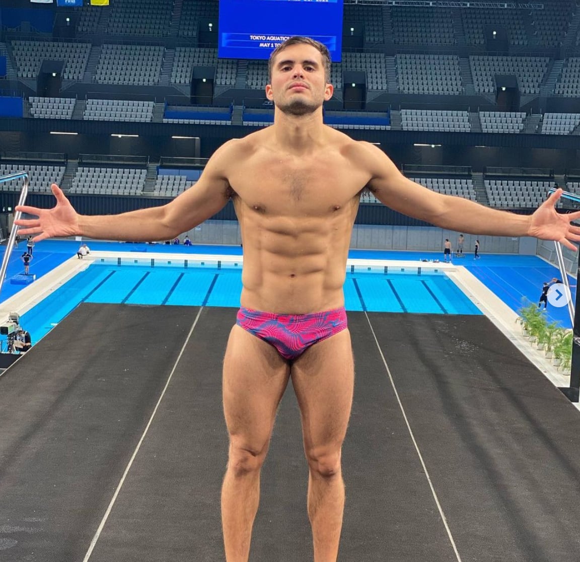 Iván García, clavadista