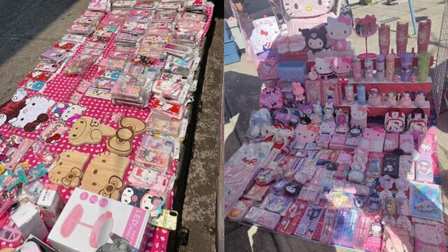Este es el tianguis de Hello Kitty en la CDMX