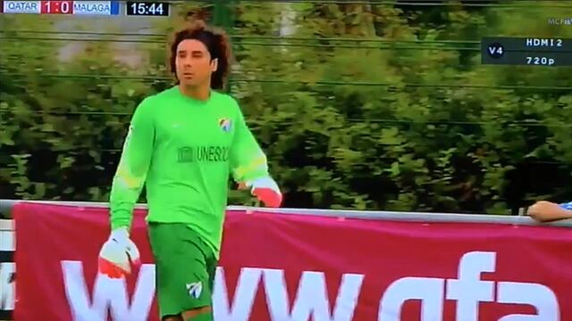 VIDEO: Memo Ochoa debuta en el Málaga con gol al minuto 5