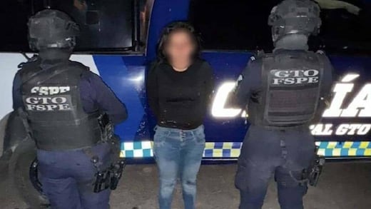 Esmeralda es detenida; es pareja de “el Marrito”, líder del Cártel de Santa Rosa de Lima