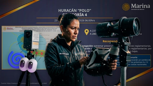 Huracán Polo disminuye intensidad y pasa a categoría 4