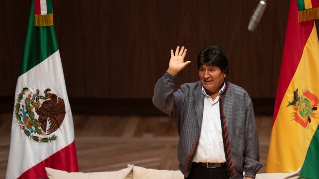 Evo Morales, expresidente de Bolivia.