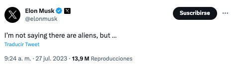 Elon Musk y Jaime Maussan