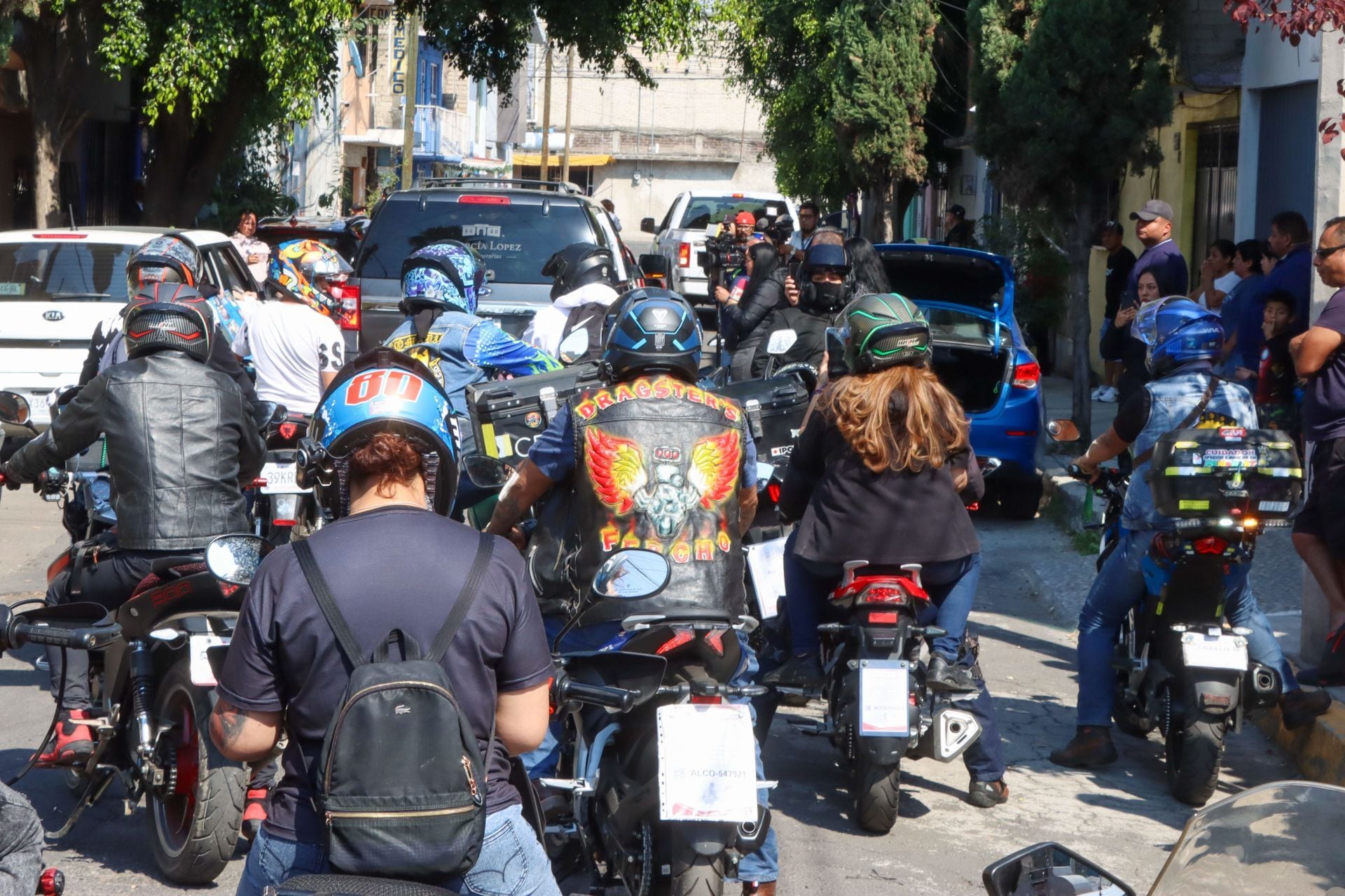 Sepultan a motociclista atropellado en Iztapalapa