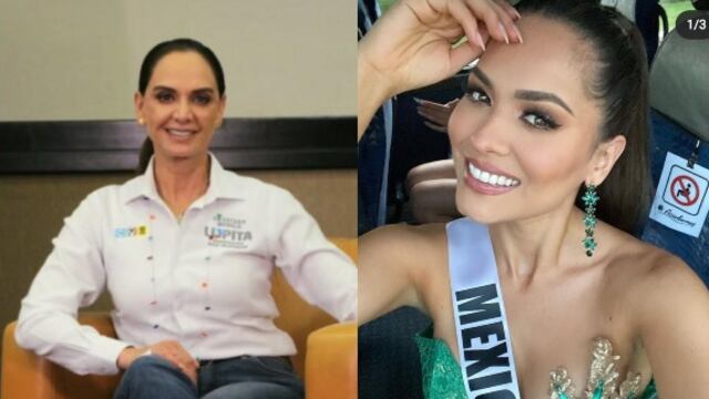 Lupita Jones y Andrea Meza