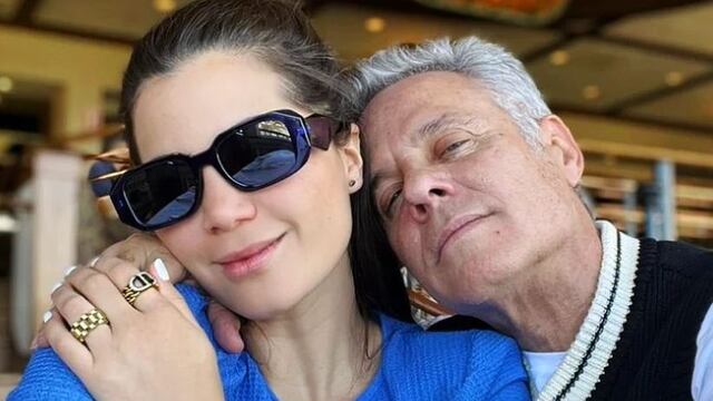 Cinthia Aparicio y Alexis Ayala