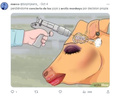 Memes de Arctic Monkeys en México