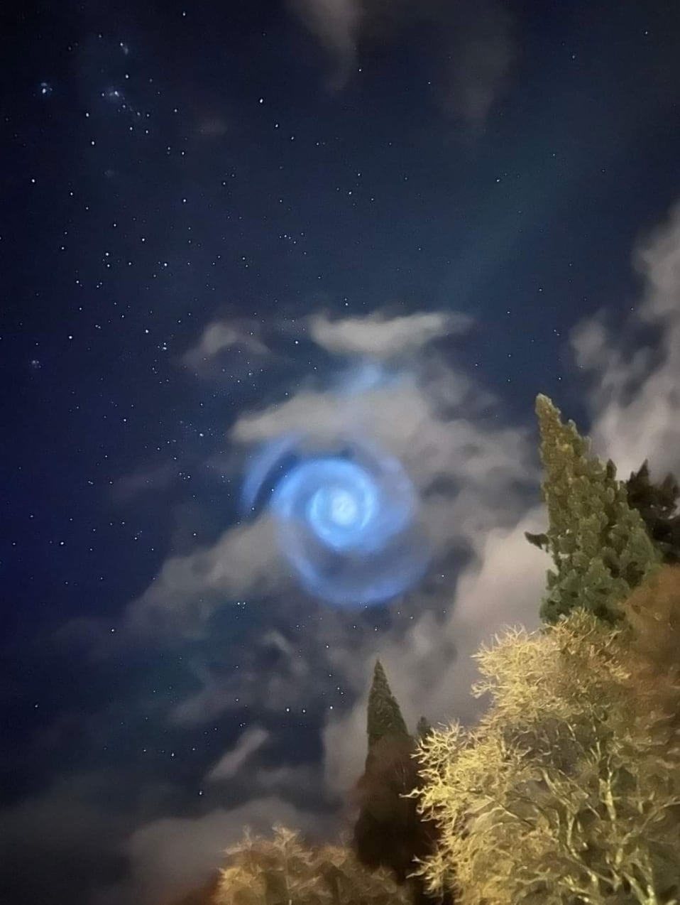 Luces extrañas en cielo de Nueva Zelanda