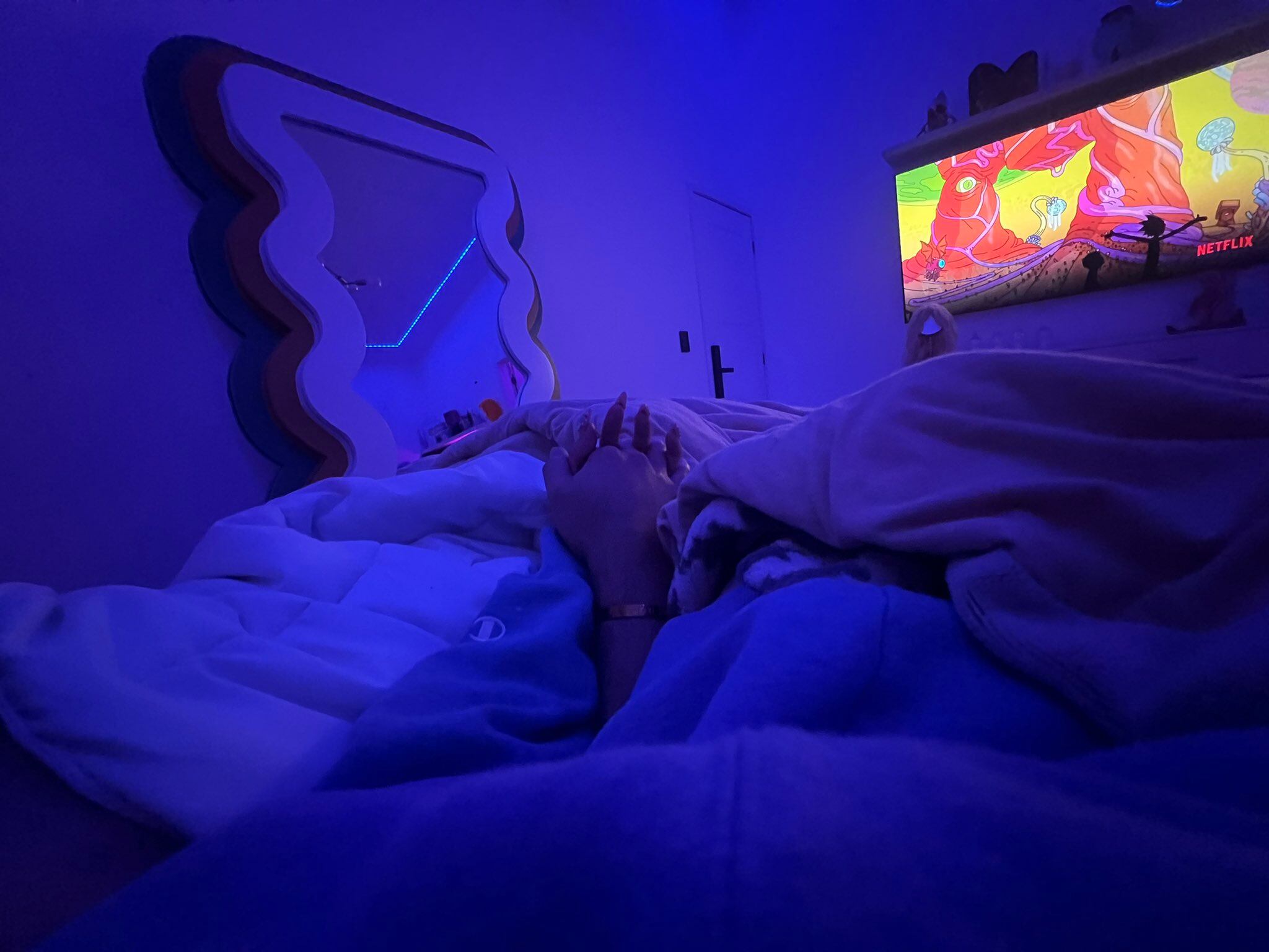 Daniela Rodrice y su sugar en la cama