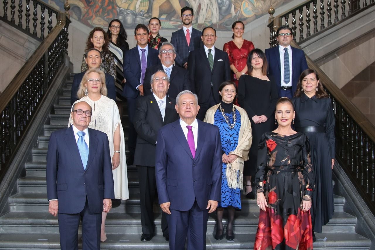 Beatriz Gutiérrez y AMLO