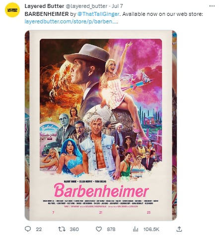 Memes Barbenheimer