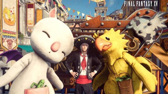 Noctis como mariachi en FFXV