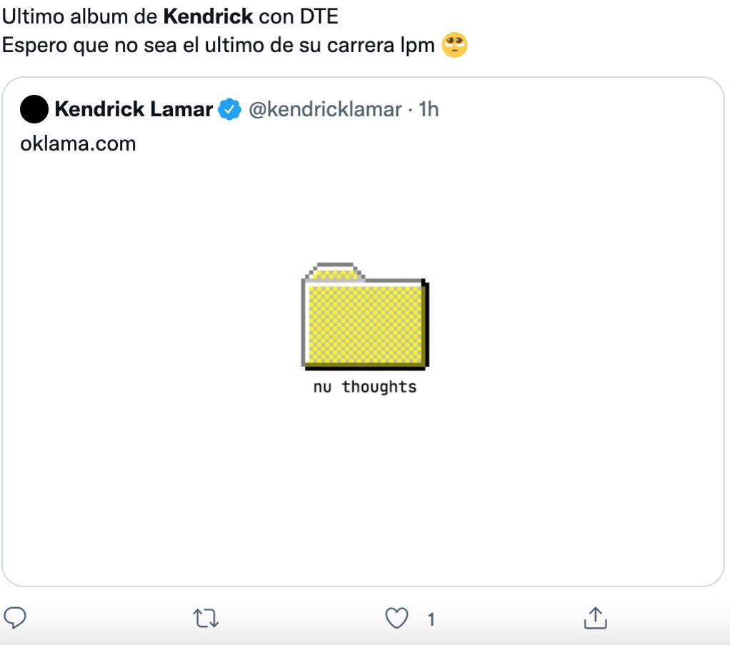 Reacciones al posible retiro de Kendrick Lamar