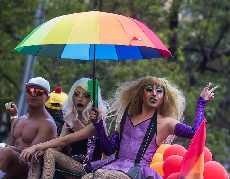 Estos son los atuendos que más impactaron en la 41 Marcha del Orgullo Gay