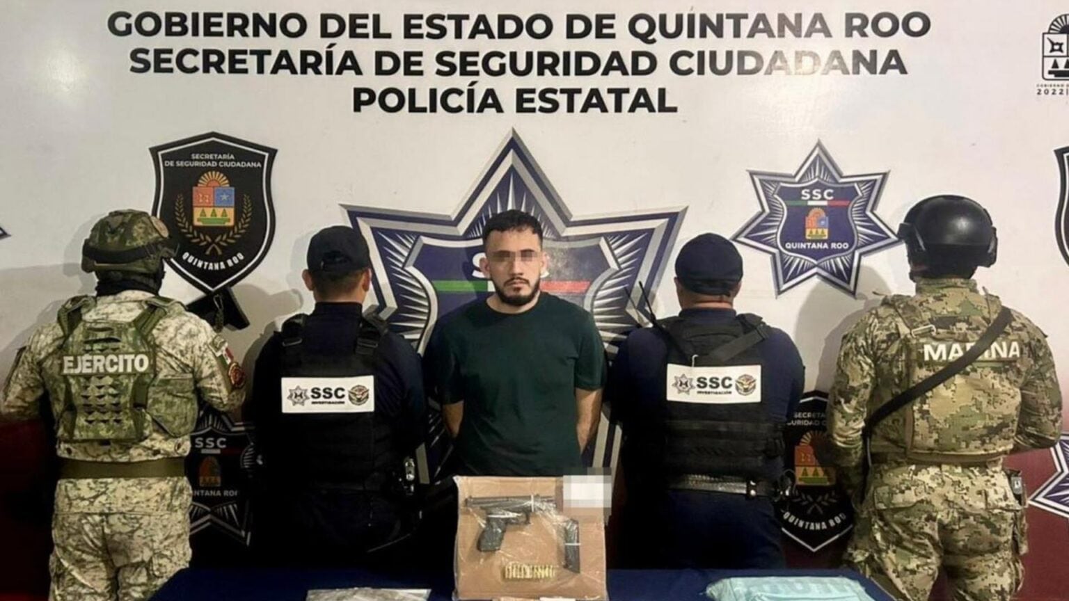 Autoridades detienen en Cancún a “El Danone”, jefe de plaza del CJNG