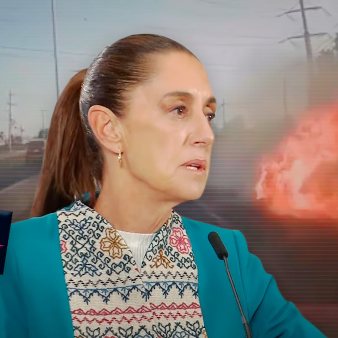 Explosión de vehículo cerca del AIFA: Sheinbaum pide informe al Gabinete de Seguridad