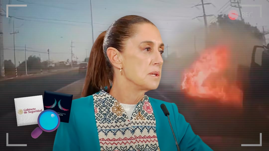 Explosión de vehículo cerca del AIFA: Sheinbaum pide informe al Gabinete de Seguridad
