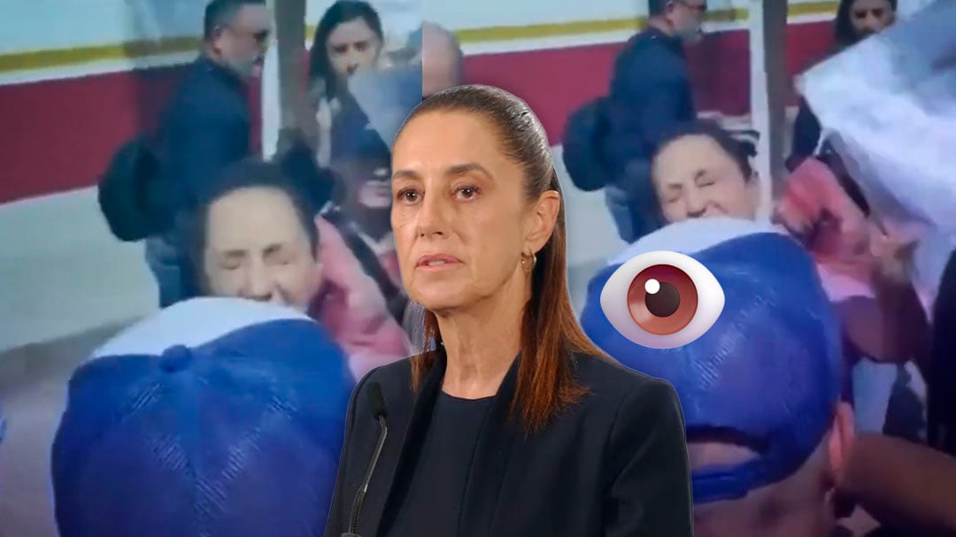 “Fue momentáneo”: Sheinbaum habla del piquete de ojo antes de mitin en Nayarit