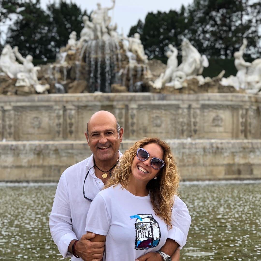 Michel Kuri y su exnovia Lucero.