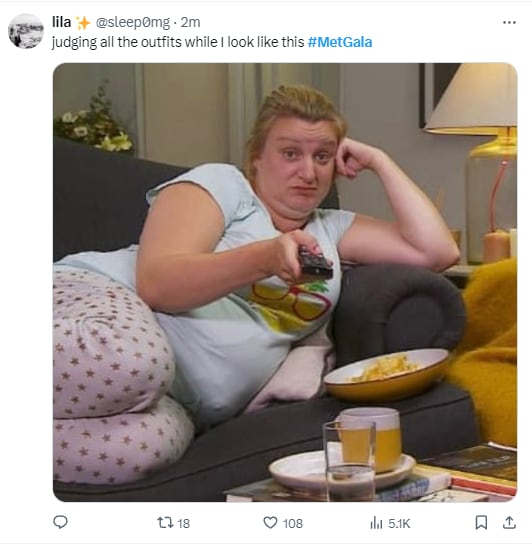 Memes de la Met Gala 2024