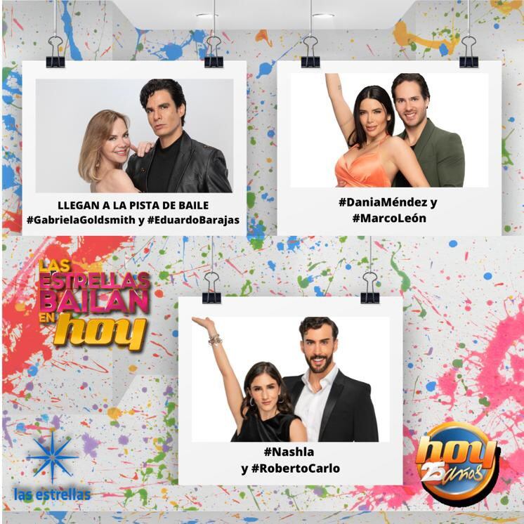Las Estrellas bailan en Hoy 2023