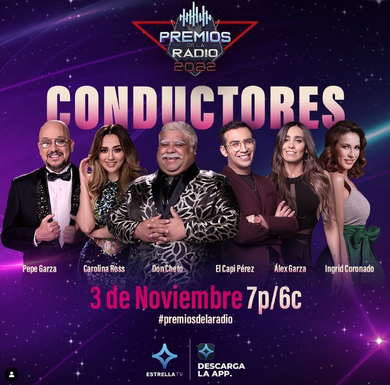 Conductores de los Premios de la Radio 2022