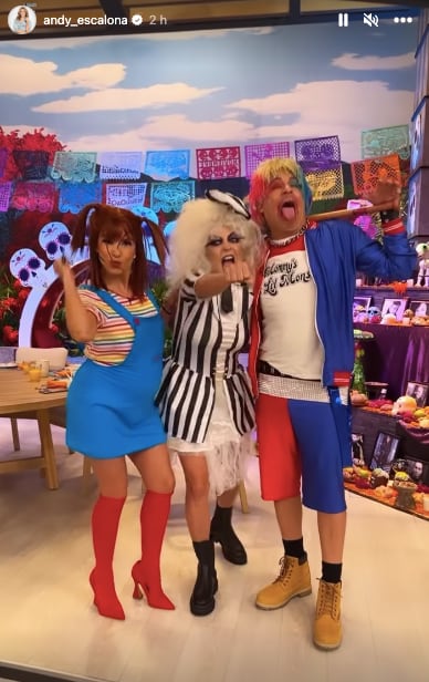 Andrea Escalona, Mariana Ochoa y Arath de la Torre