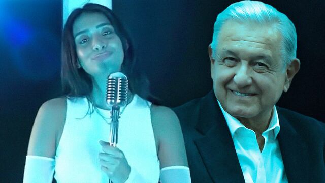 Juncal Solano le canta a AMLO