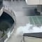 Video del cohetón que provocó una explosión en la Cámara de Senadores
