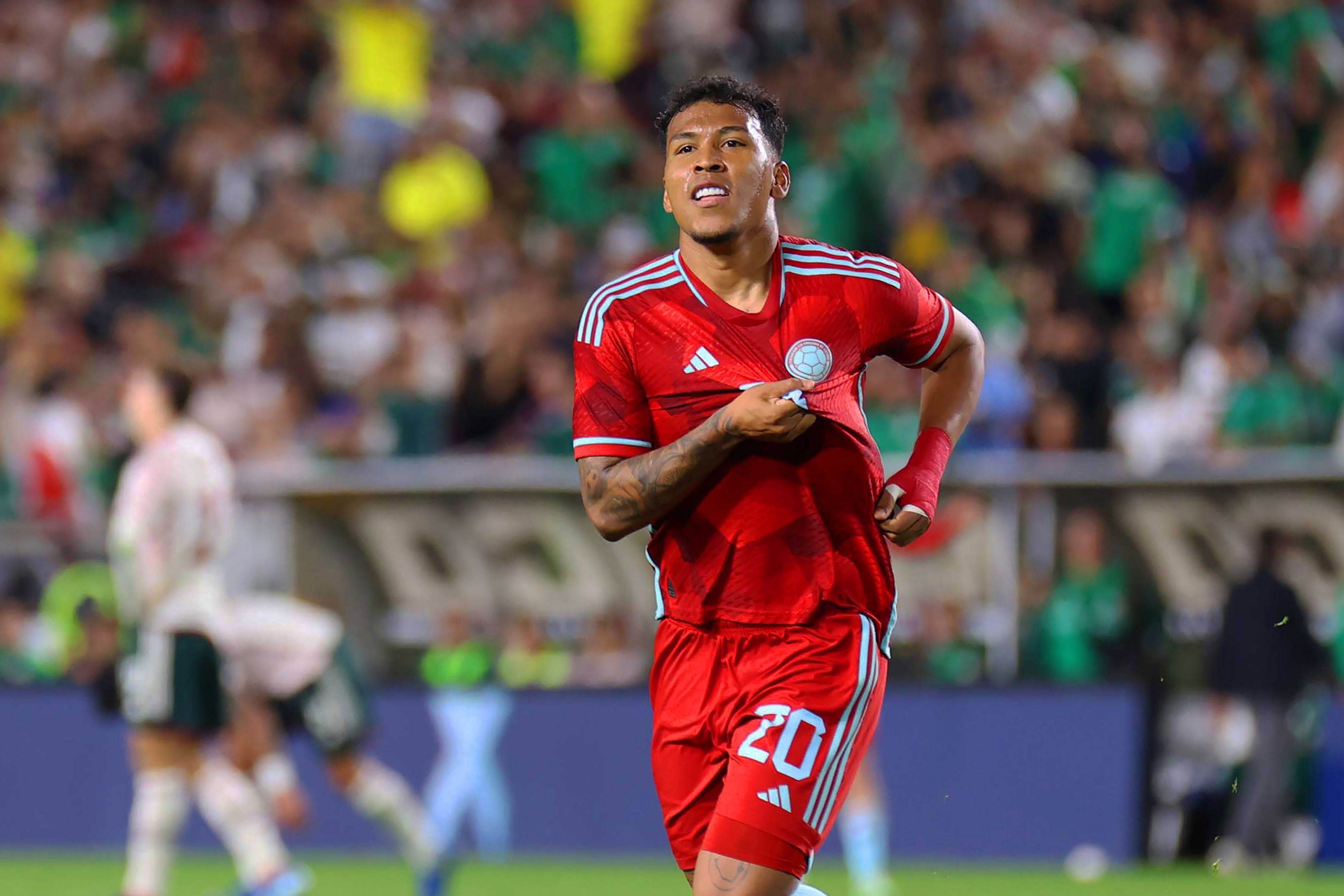 Roger Martínez, futbolista de Colombia.