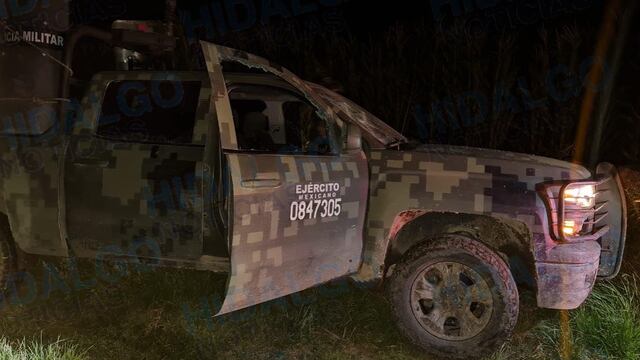 Unidad militar afectada durante agresión en Hidalgo