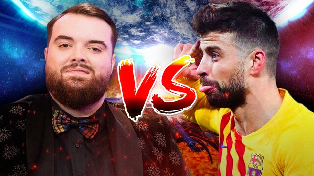 Encontronazo entre Ibai Llanos y Gerard Piqué