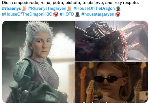 Memes de Rhaenys Targaryen en House of the Dragon