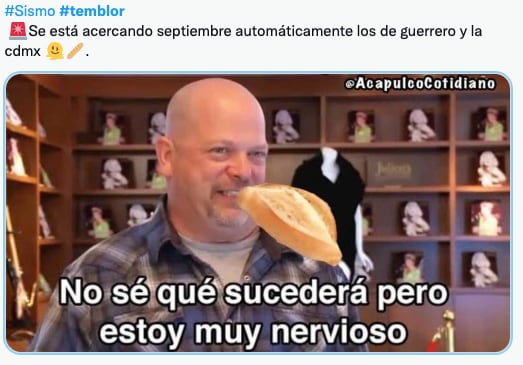 Memes por sismo en septiembre