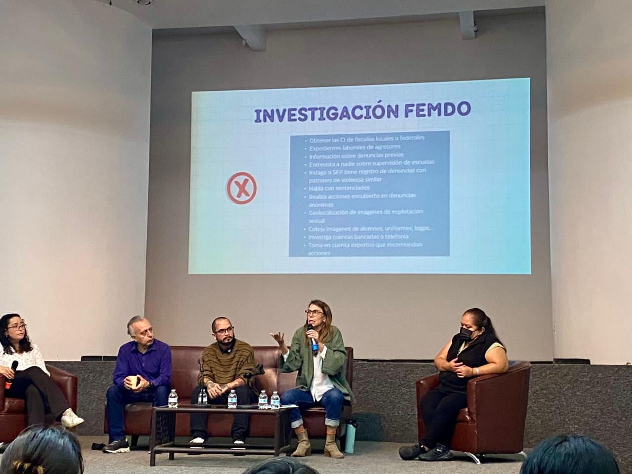 Presentación de la actualización del informe Es Un Secreto, la ecplotación sexual infantil en escuelas