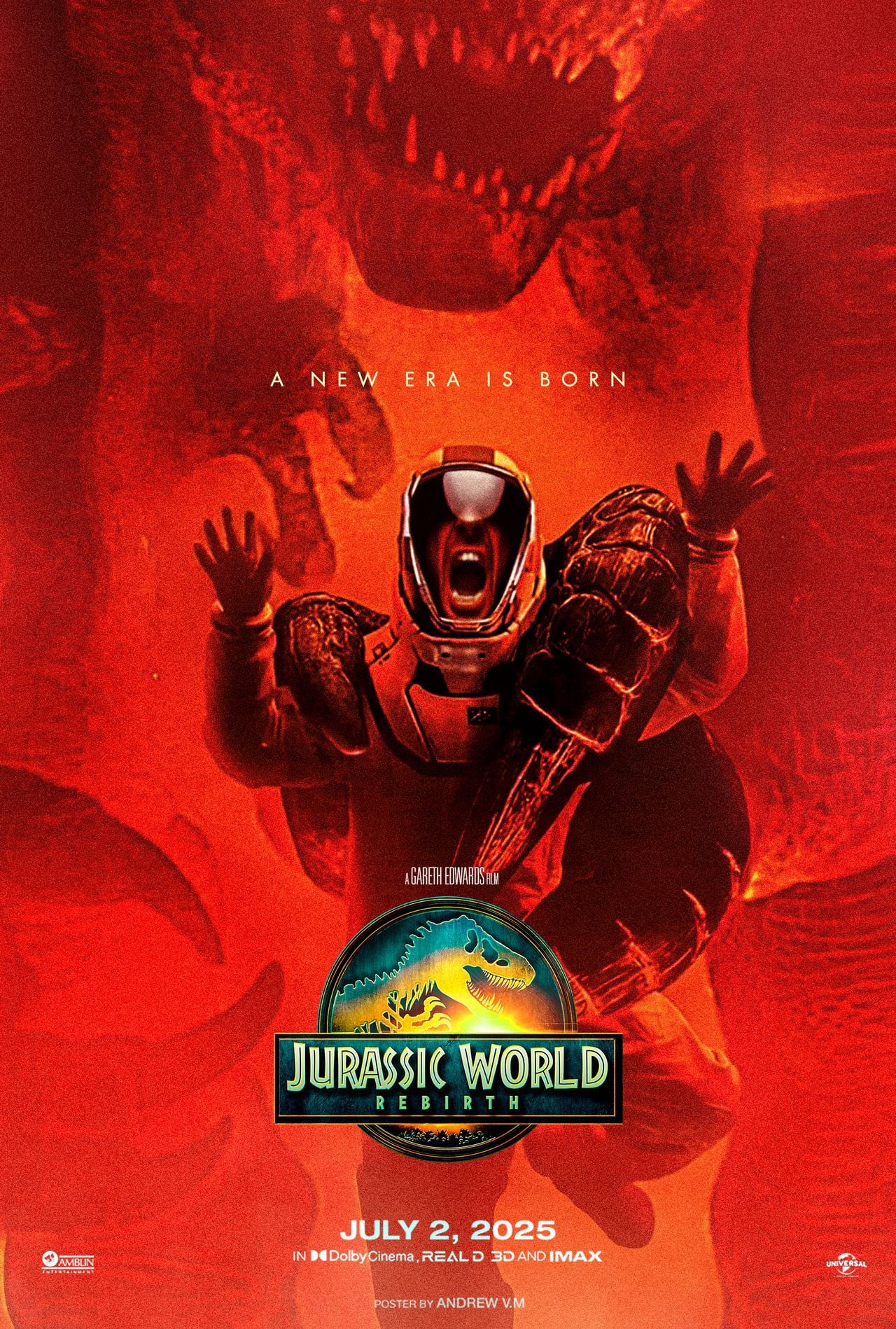 Nuevo póster de Jurassic World 4: Rebirth