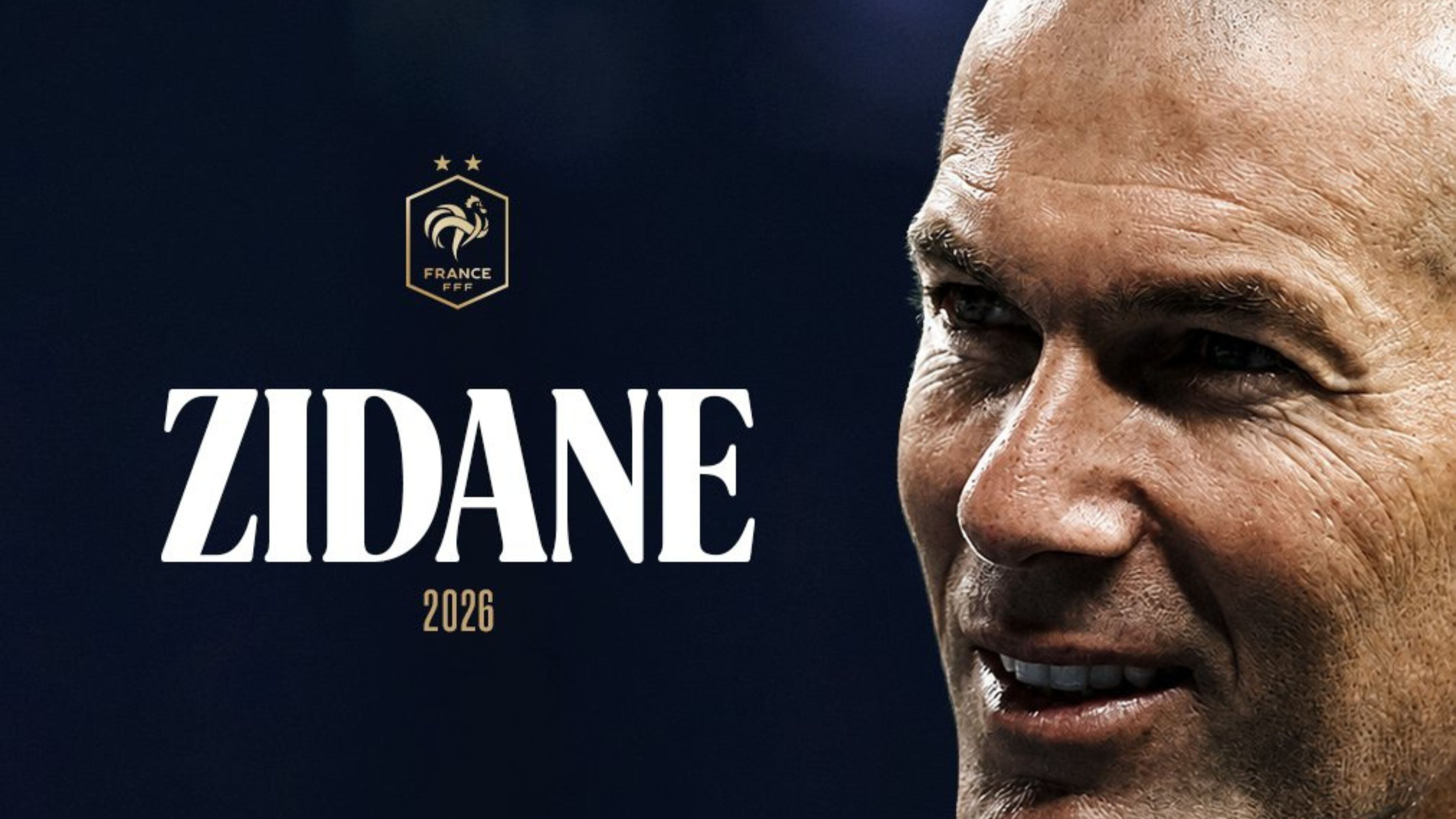 Zinedine Zidane cumple el sueño de dirigir a la selección de Francia