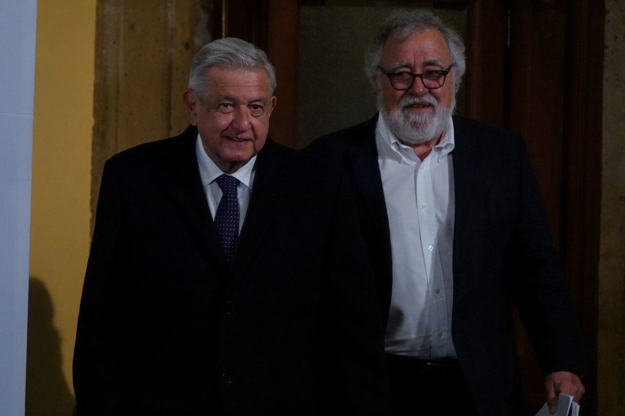 AMLO y Alejandro Encinas