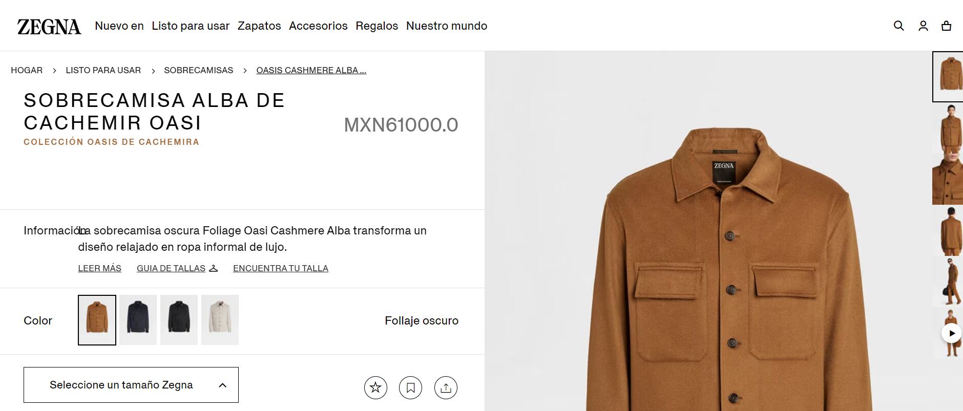 Sobrecamisa Zenga