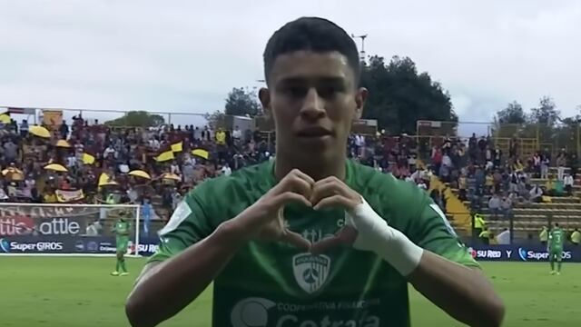 Celebración de Johan Rojas