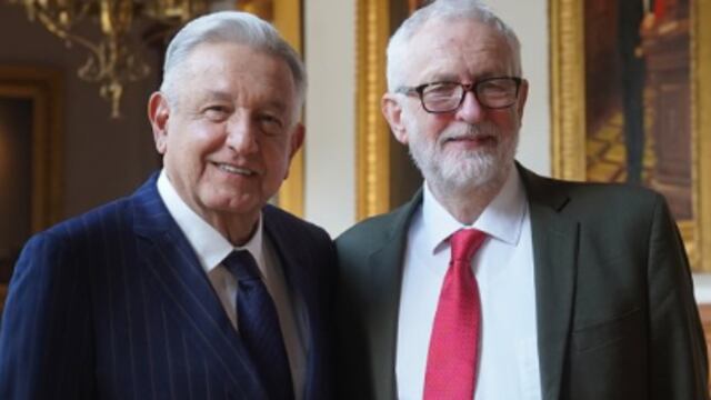 AMLO y Jeremy Corbyn