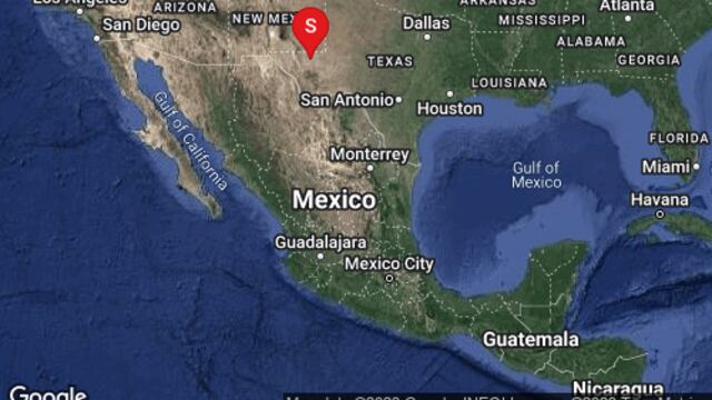Sismo de magnitud 5.8 en Ciudad Juárez, Chihuahua