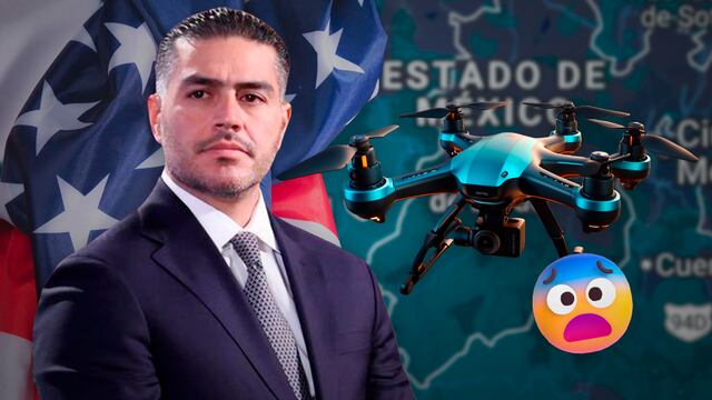 Omar García Harfuch confirmó el sobrevuelo de un dron de Estados Unidos en el Estado de México