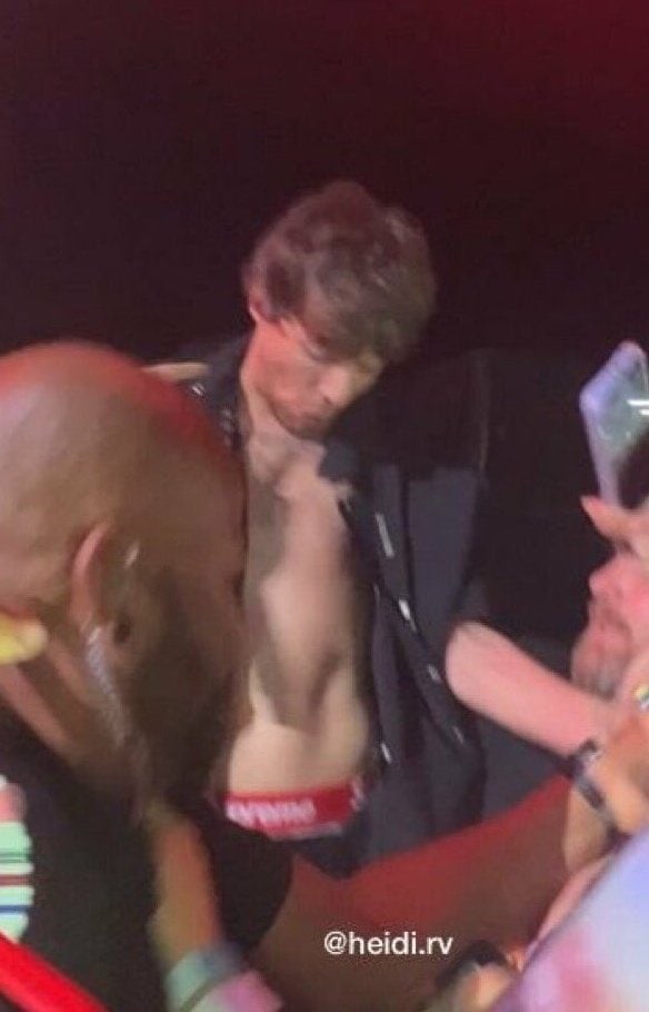 Louis Tomlinson en su concierto de CDMX.