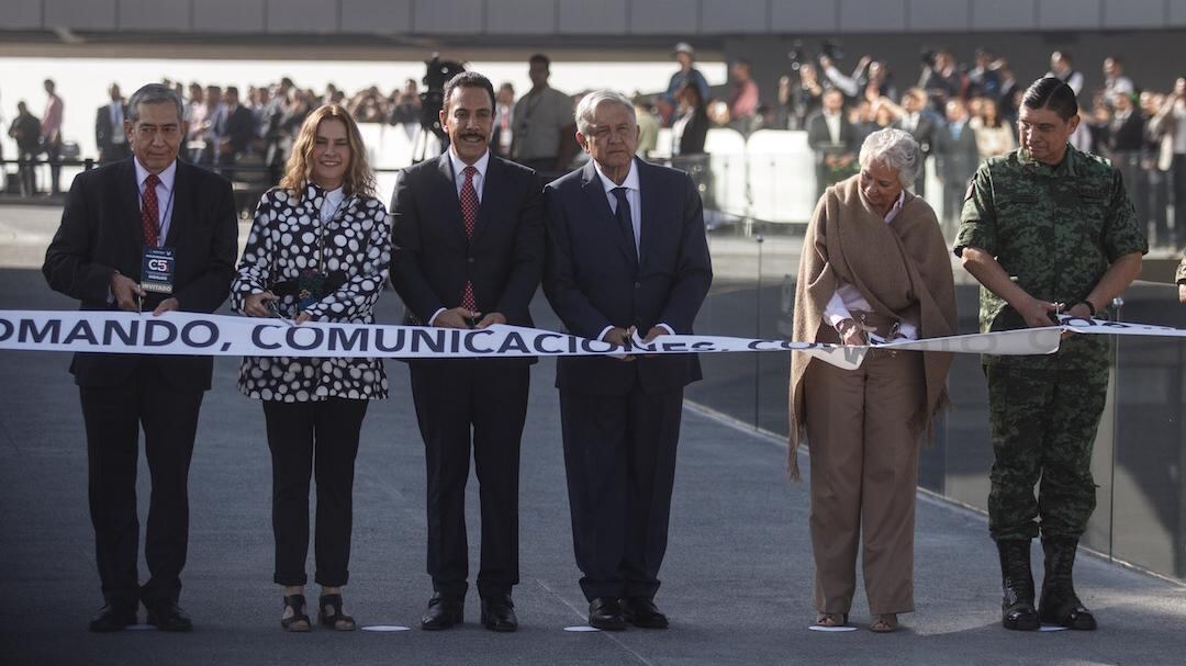 AMLO destaca coordinación con Hidalgo durante inauguración del C5i