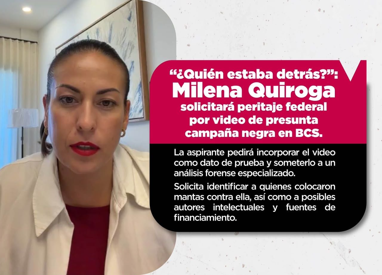 Milena Quiroga solicitará peritaje federal.