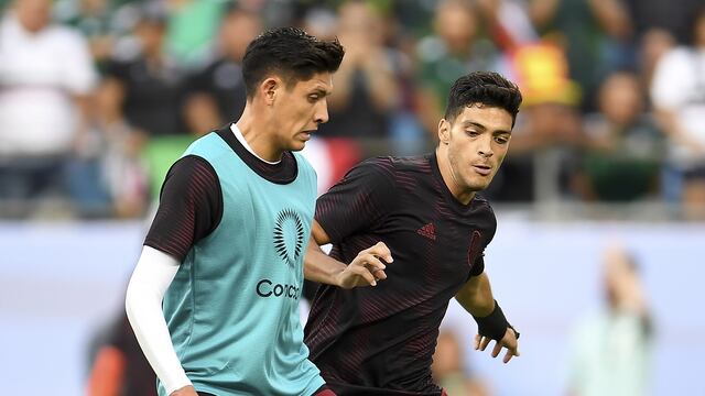 Raúl Jiménez y Edson Álvarez